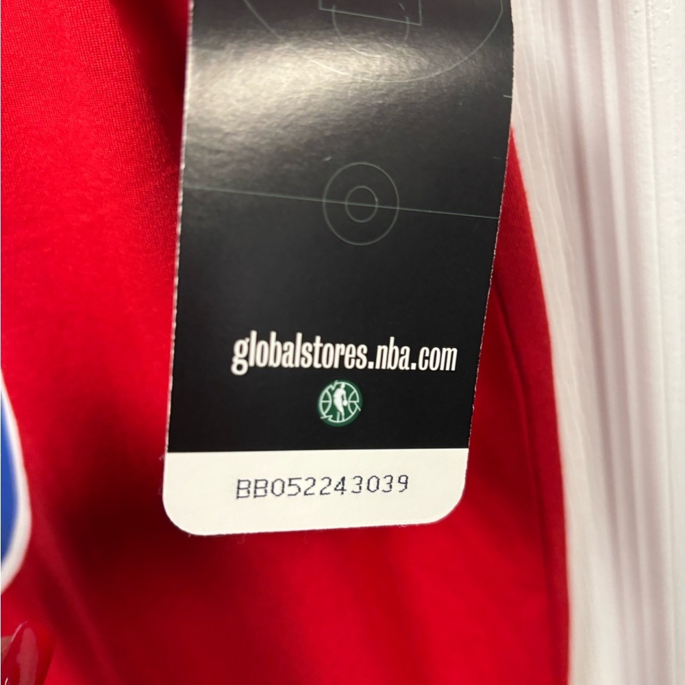 NBA Red Apparel with Logo - Picture 3 of 5